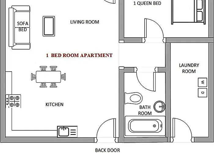 Inn Style - 1 & 3 Bedroom With Full Kitchen 3*
